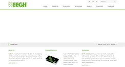 Desktop Screenshot of keegh.com